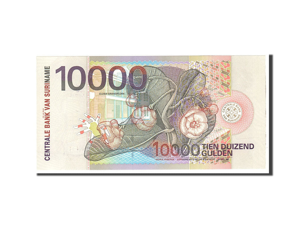 Suriname, 10,000 Gulden, 2000, KM:153, 2000-01-01, FDS