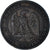 Moneta, Francja, Napoleon III, 10 Centimes, 1856 ( 1871 ), Rouen, Satyryczne