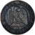 Moneta, Francja, Napoleon III, 5 Centimes, 1862 (1871), Strasbourg, Satyryczne