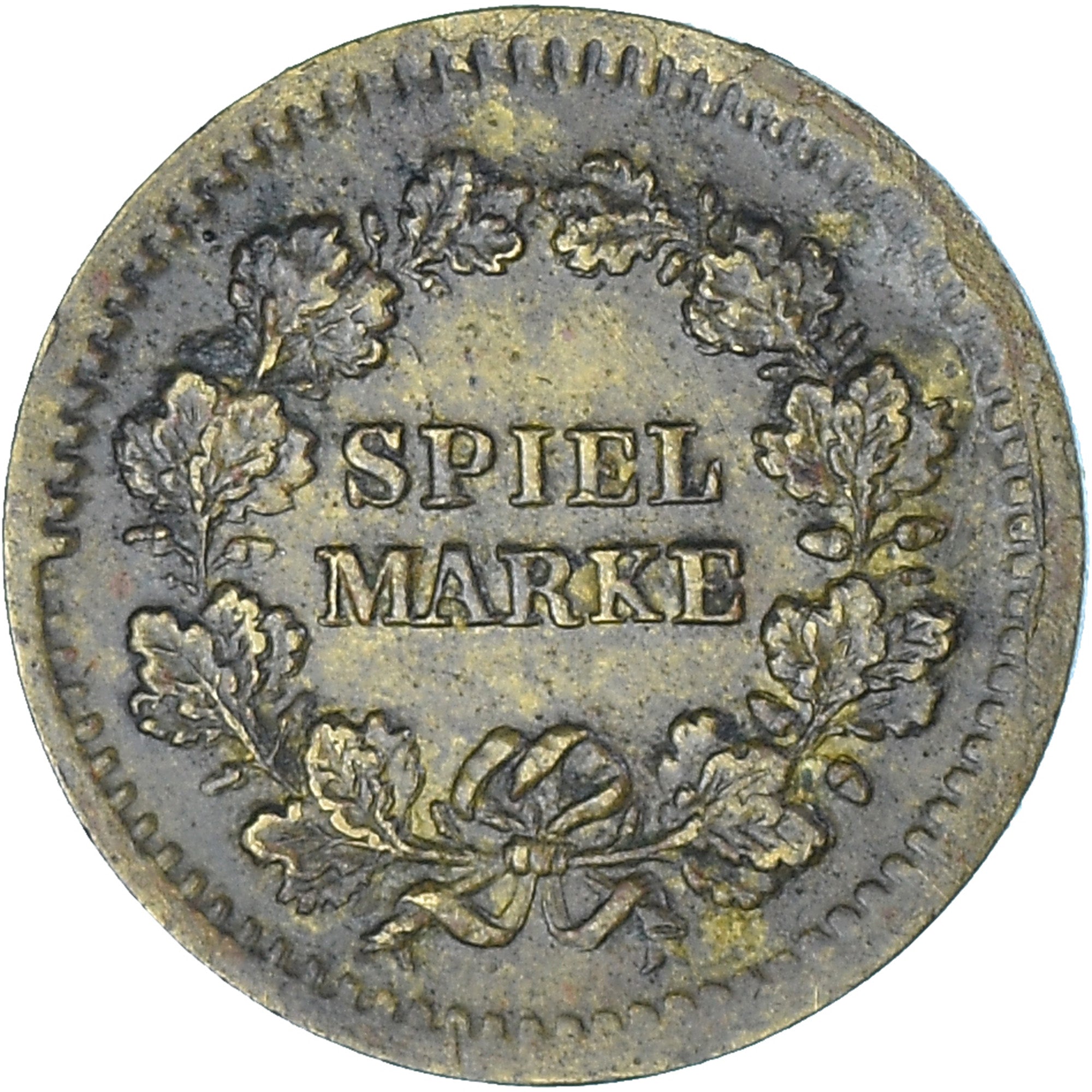 France, Token, Louis-Napoléon Bonaparte, Spiel Marke, MS(63), Brass