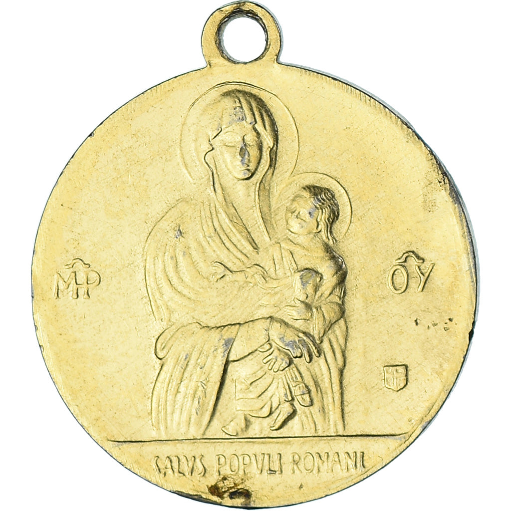 Vatican, Medal, Jean-Paul II, Salus Populi Romani, Religions & beliefs