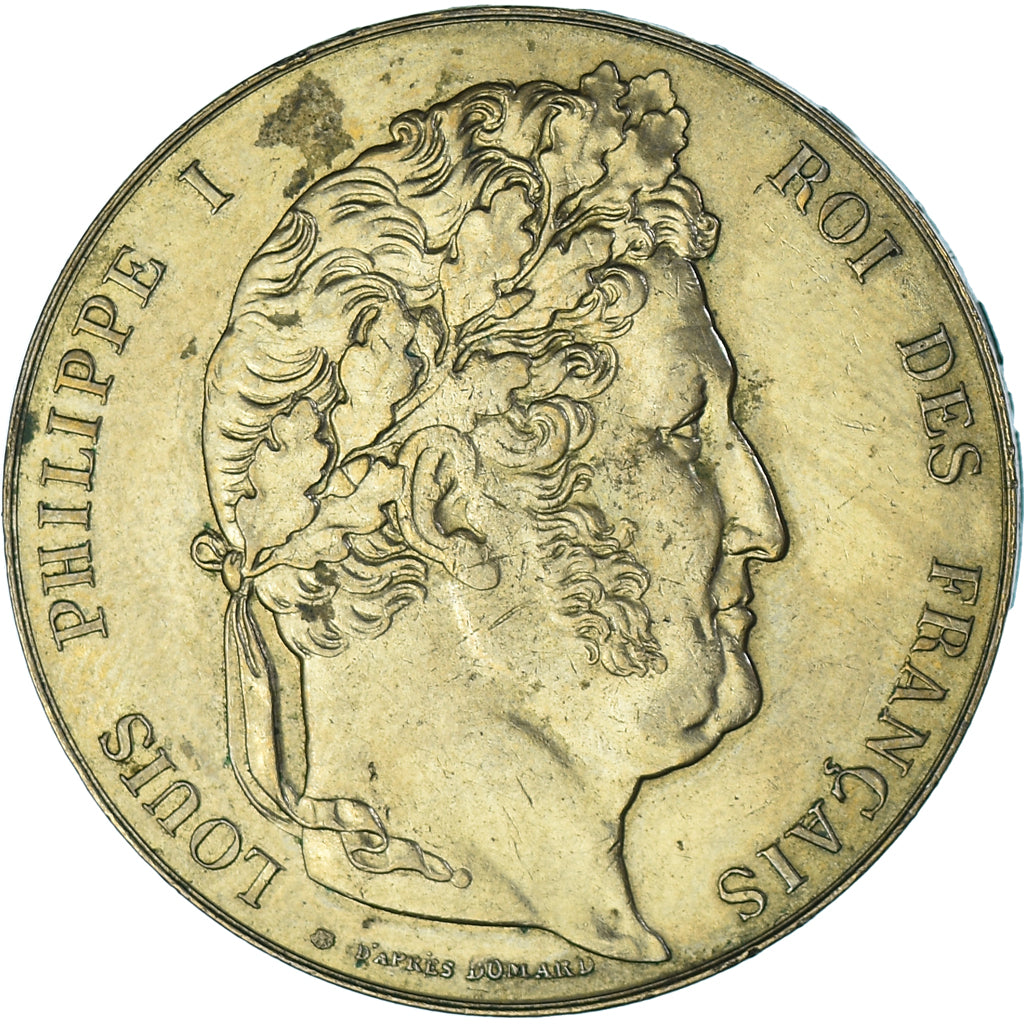 Francia, medalla, Louis-Philippe Ier, Ordre Public, Restrike, MBC+, Aluminio y