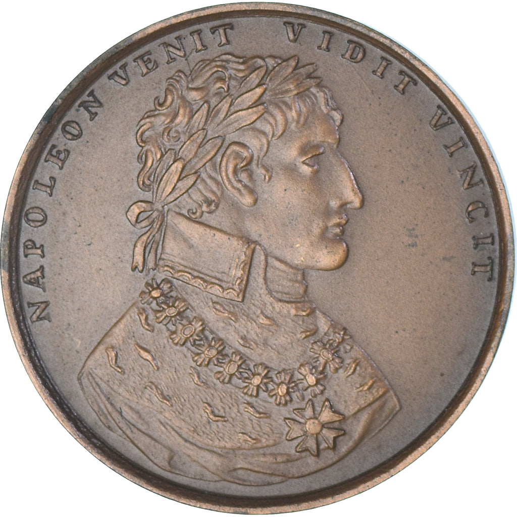 France, Medal, Napoléon Empereur, Le couronnement, History, Restrike, MS(63)