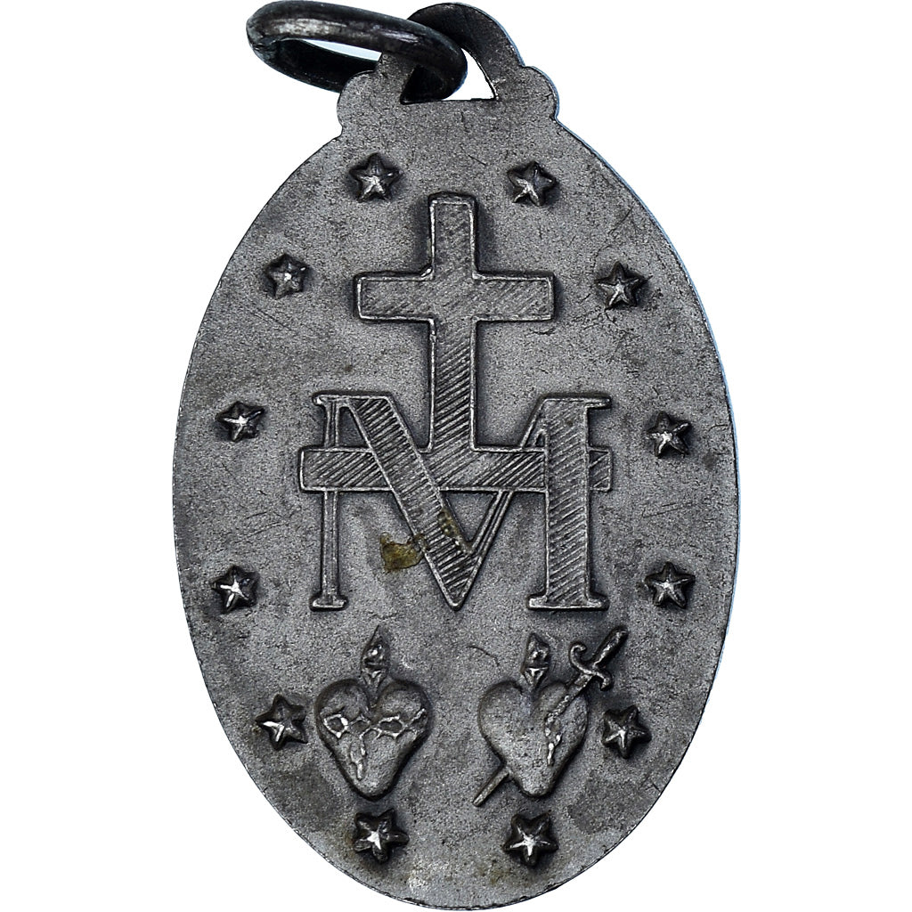 France, Médaille, Marie Conçue sans Pêché, religions, 1830, SUP, Bronze