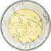 Finnland, 5 Euro, 2007, Vantaa, STGL, Bi-Metallic, KM:146