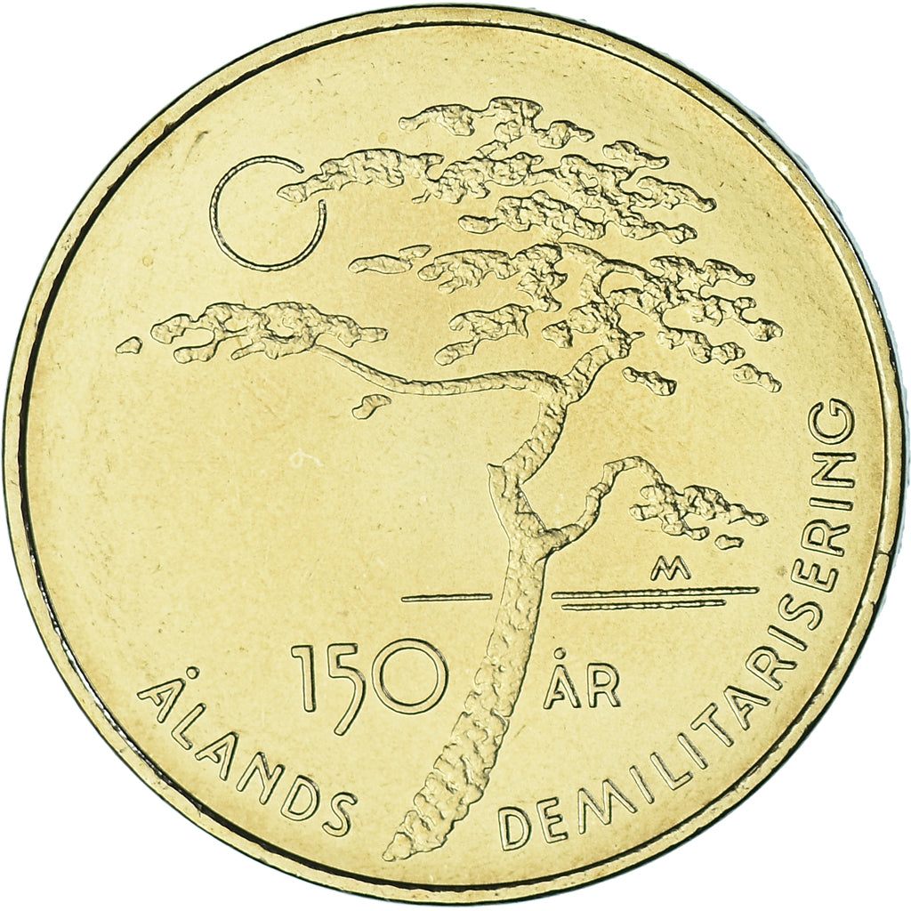 Finland, 5 Euro, 2006, Vantaa, MS(65-70), Brass, KM:123