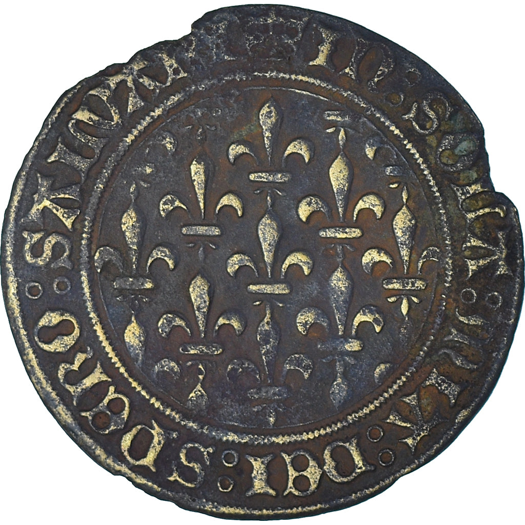 France, Token, Royal, Jeton de Compte du Dauphiné, VF(30-35), Brass