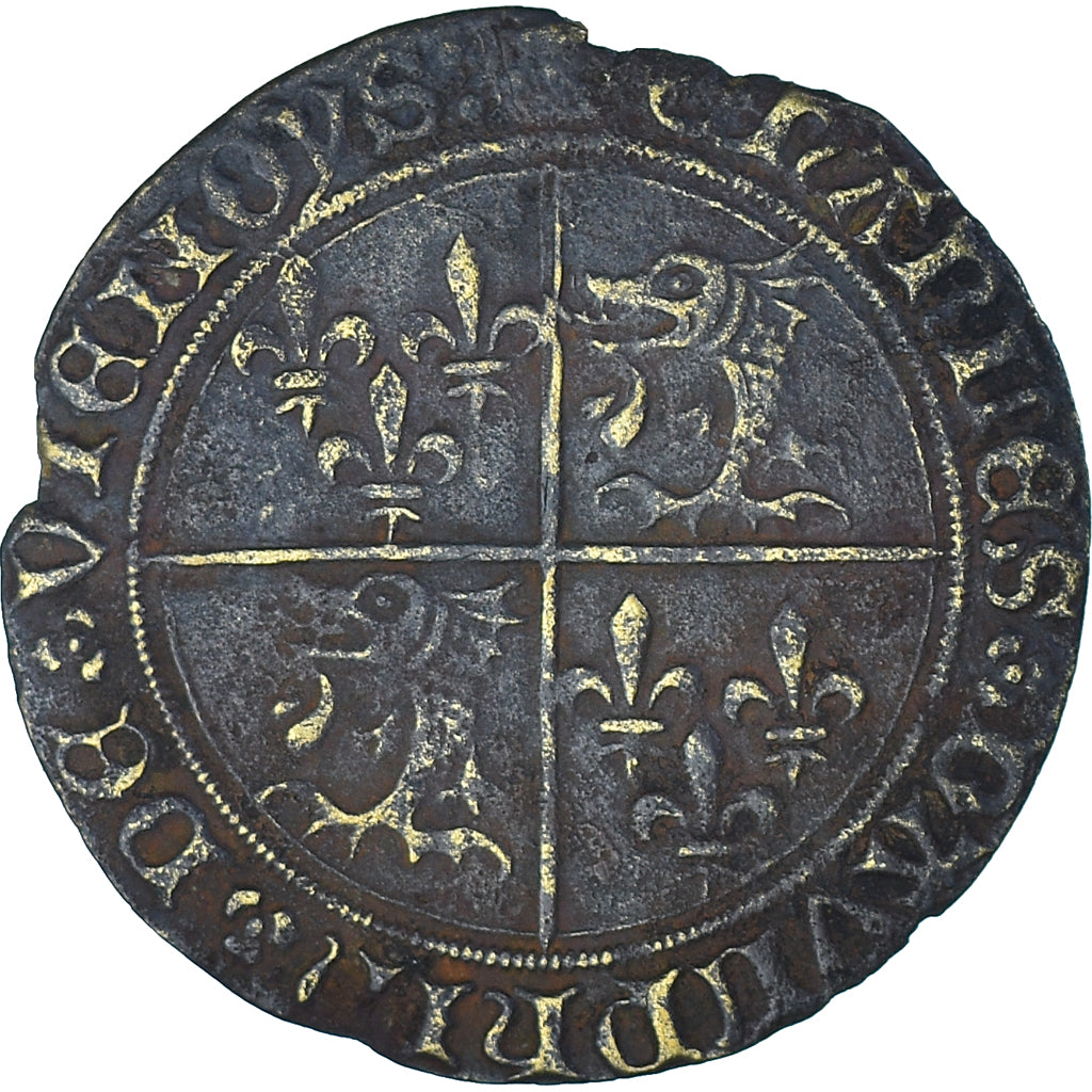 France, Token, Royal, Jeton de Compte du Dauphiné, VF(30-35), Brass