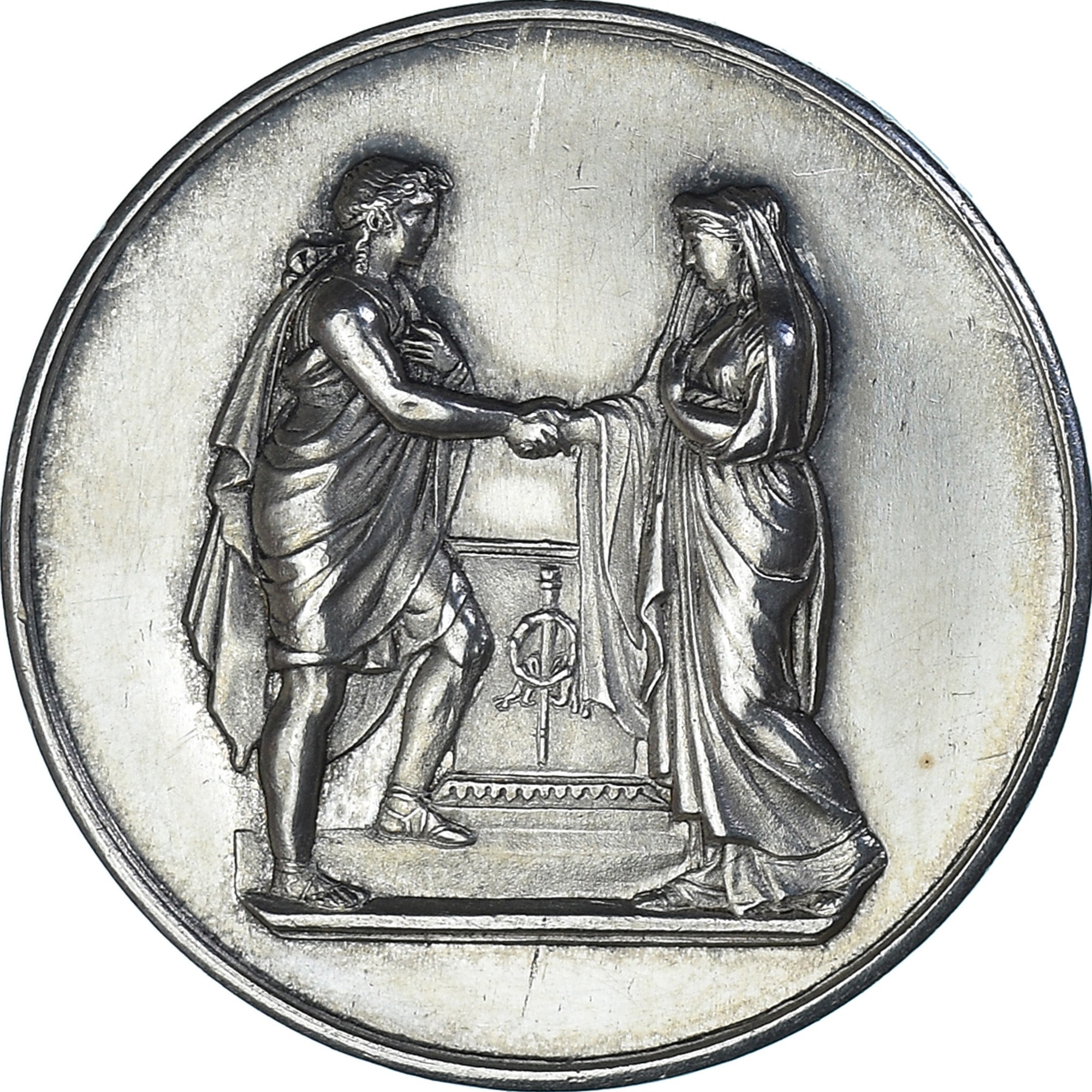 France, Medal, Mariage, Religion, AU(55-58), Silver