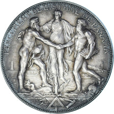 Panama, Medal, Souscripteurs pour le Percement de l'Isthme, 1880, Roty, MS(63)