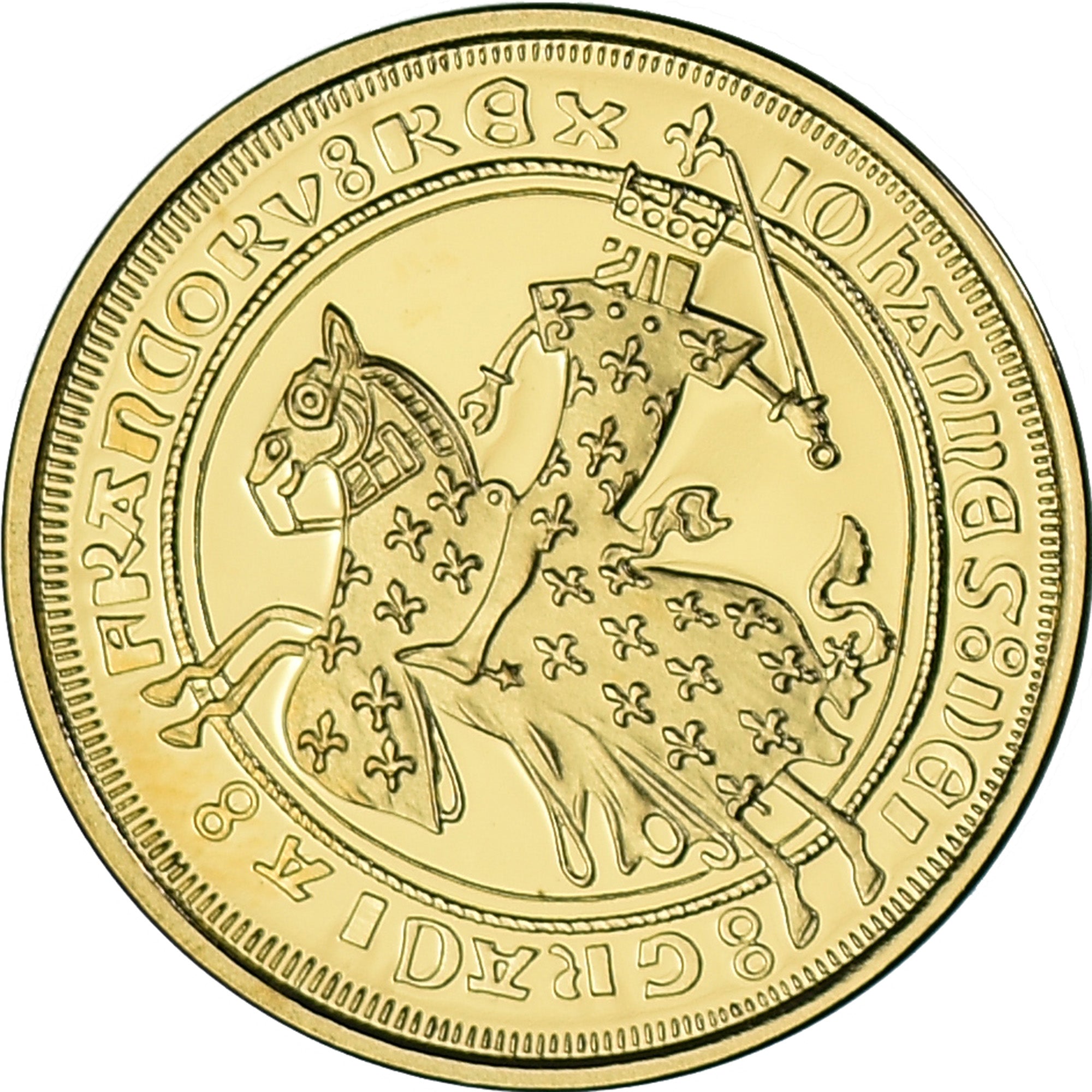 Frankrijk, Medaille, Reproduction du Franc à Cheval, Jean II le Bon, History