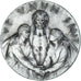 Vaticano, medalla, Jubilé pour l’Année Sainte, 1975, Manfrini, SC, Bronce
