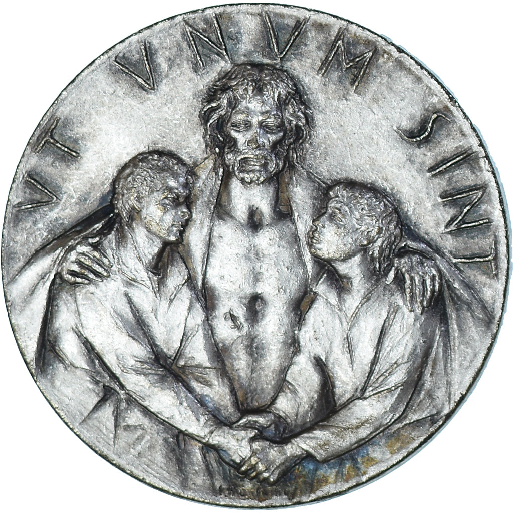 Watykan, medal, Jubilé pour l’Année Sainte, 1975, Manfrini, MS(60-62), Brąz