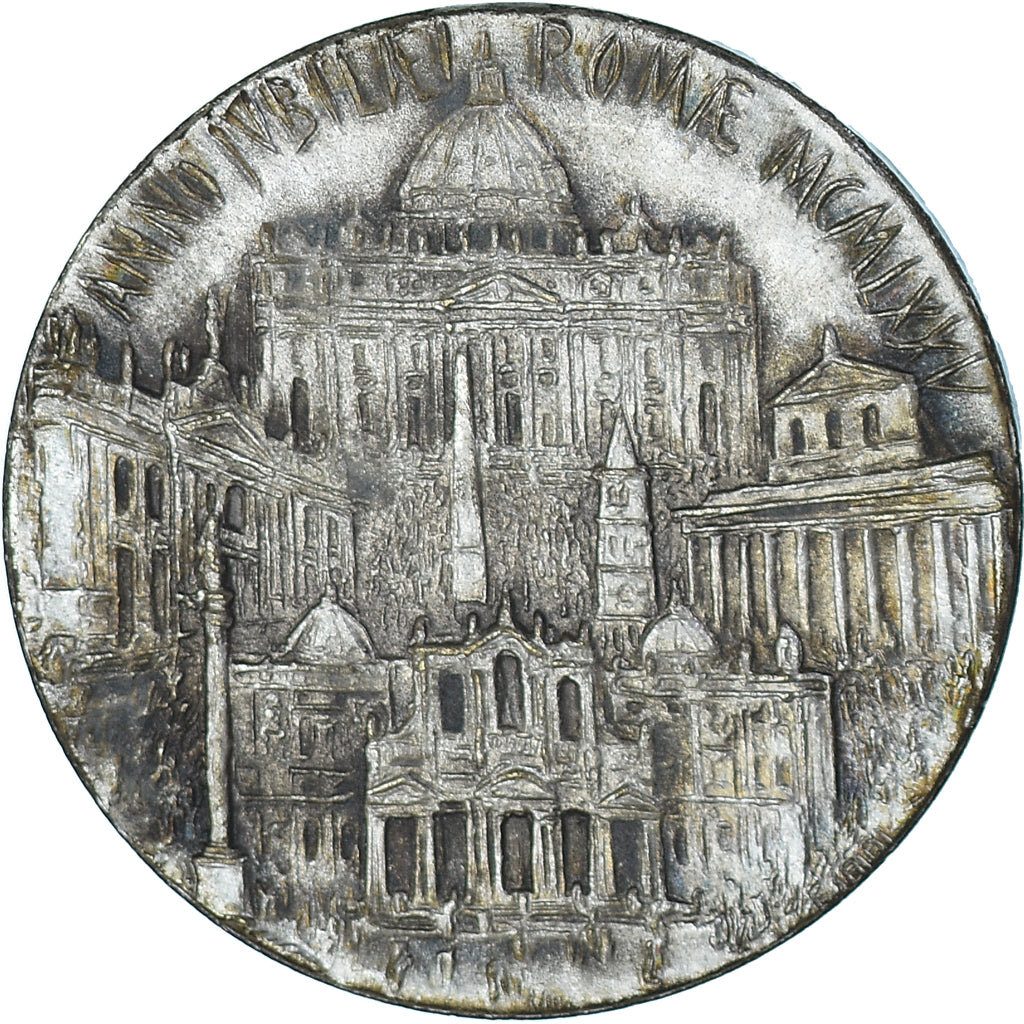 Vaticano, medaglia, Jubilé pour l’Année Sainte, Religions & beliefs, 1975