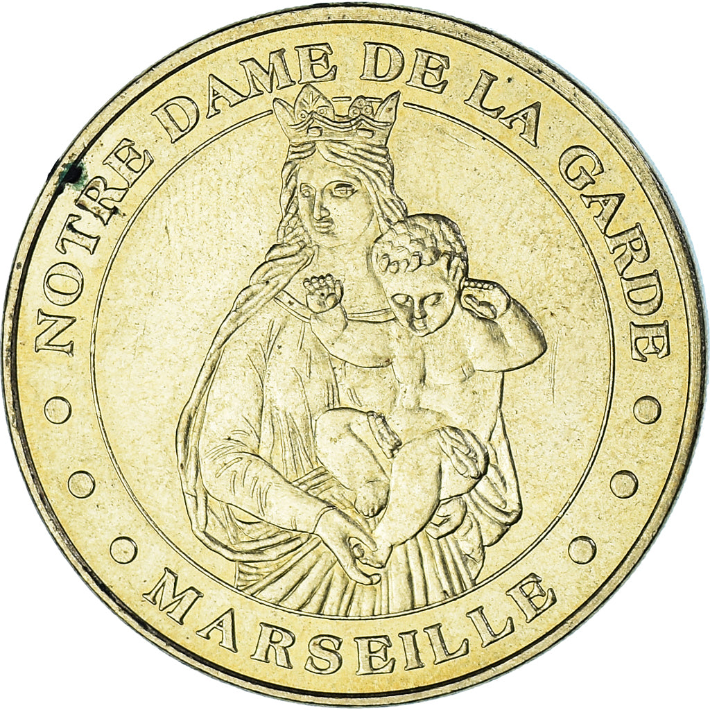 France, Token, Marseille - Notre Dame de la Garde n°3, 2009, MDP, AU(50-53)