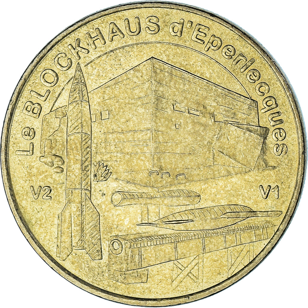 Francia, ficha, Touristic token, 62/ Eperlecques - Fusées V1 - V2, Arts &