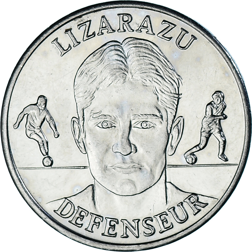 Francja, Token, Equipe de France de Football, Lizarazu, Défenseur, 1999