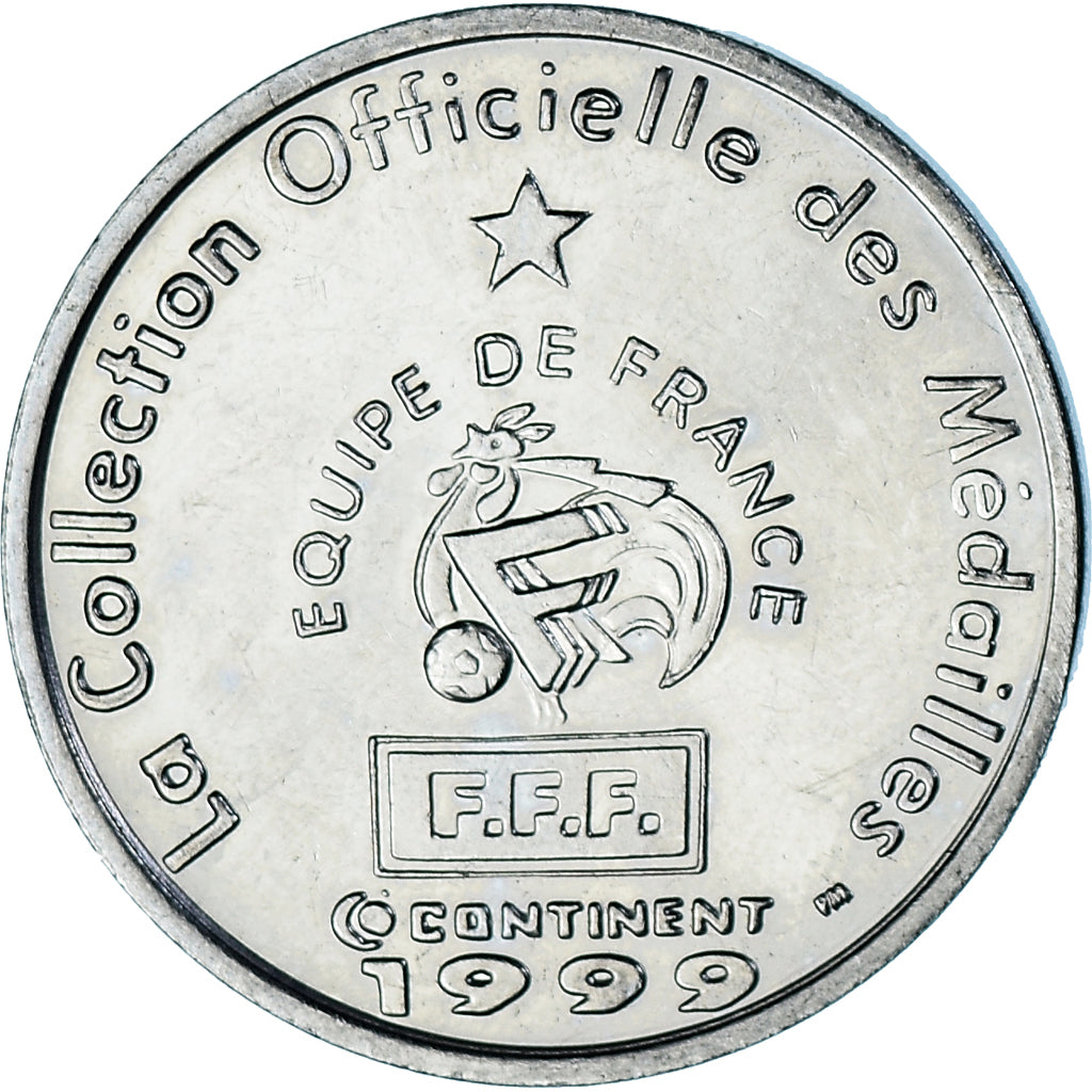 Francja, Token, Equipe de France de Football, Lizarazu, Défenseur, 1999