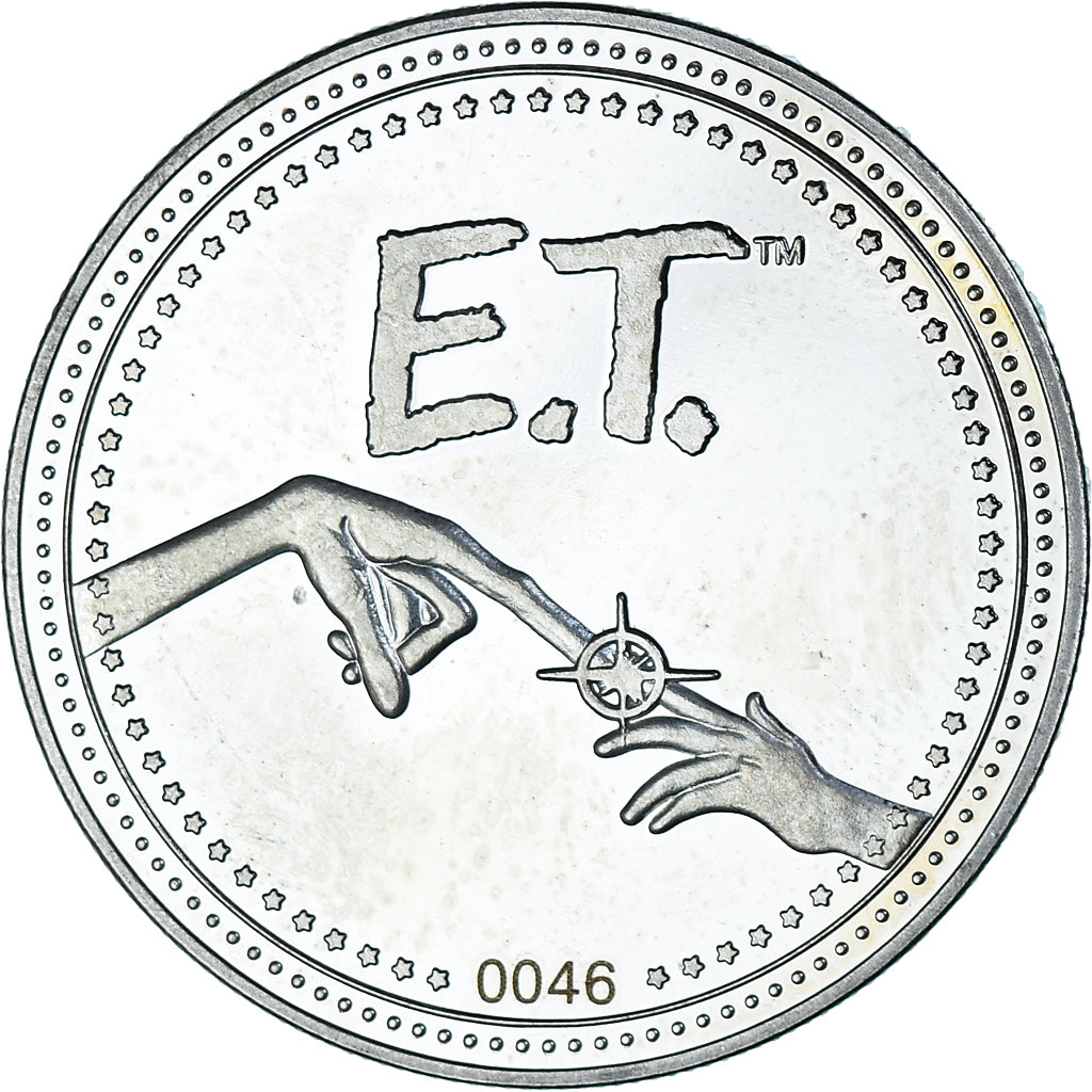 France, Medal, E.T l'Extraterrestre, Cinéma, AU(55-58), Copper-nickel