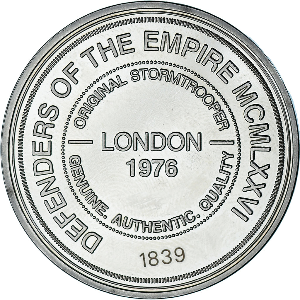 France, Médaille, Star Wars, Stormtroopers, Cinéma, 1976, SPL, Cupro-nickel