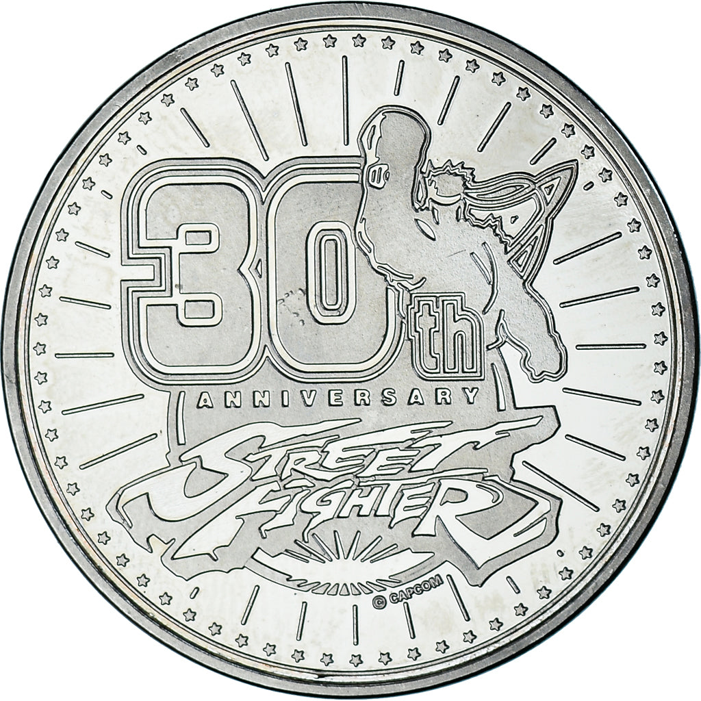 France, Medal, Street Fighter, Cinéma, MS(63), Copper-nickel