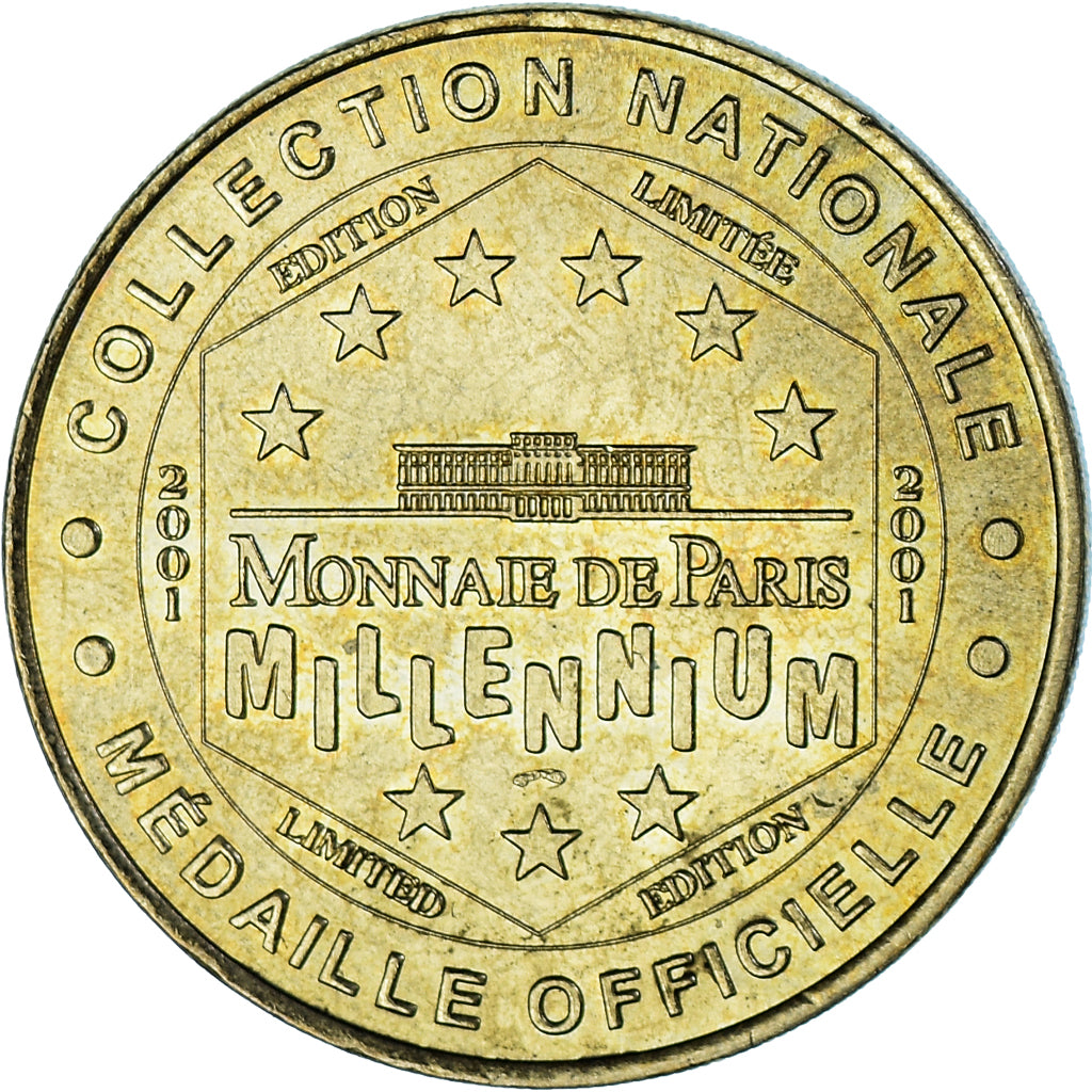 France, Token, Touristic token, Le Pic du Midi, 2001, MDP, AU(55-58)