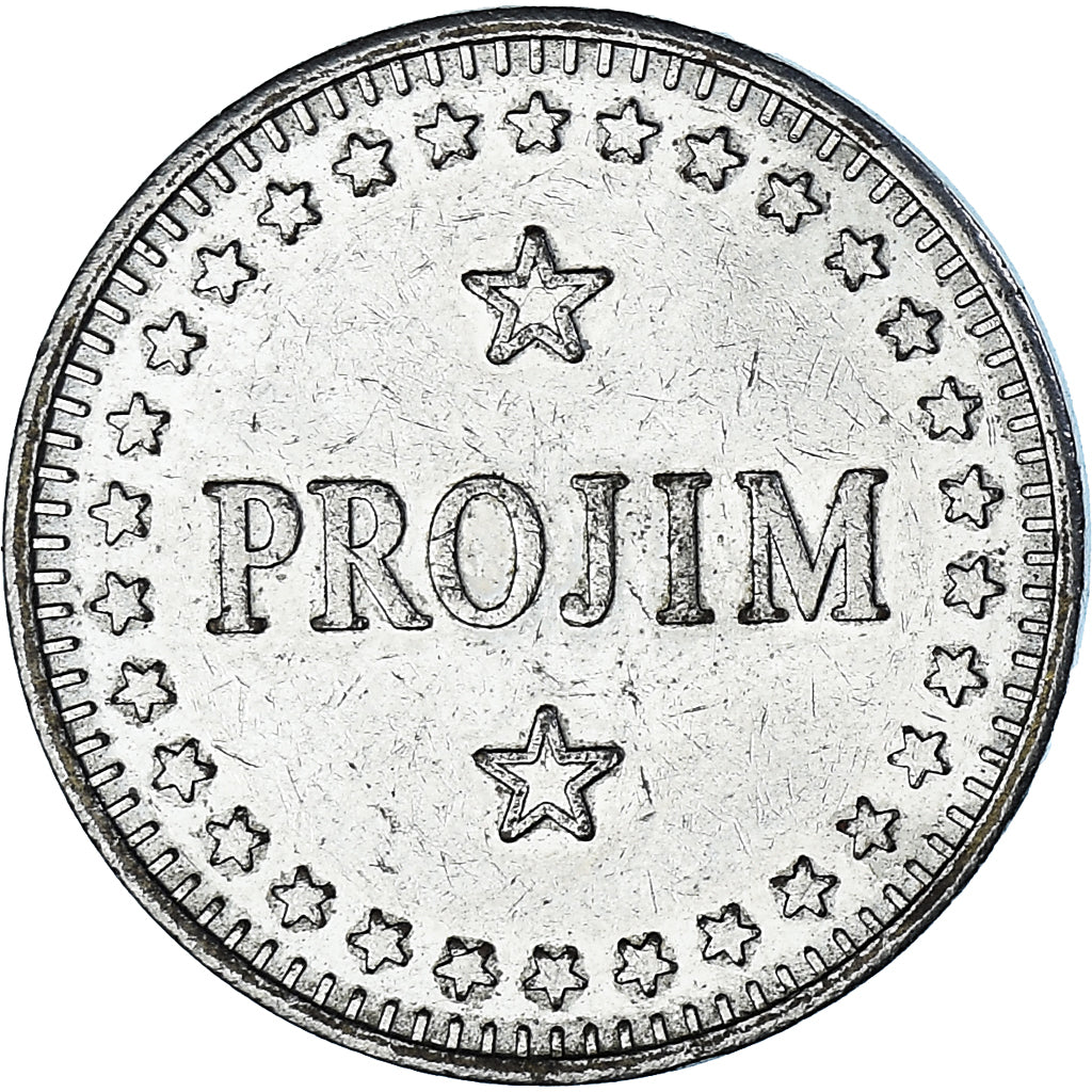 France, Jeton, PROJIM, Fête Foraine, Leasure, TTB, Cupro-nickel