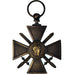 Francia, Croix de Guerre, WAR, medalla, 1914-1918, Excellent Quality, Bronce, 38