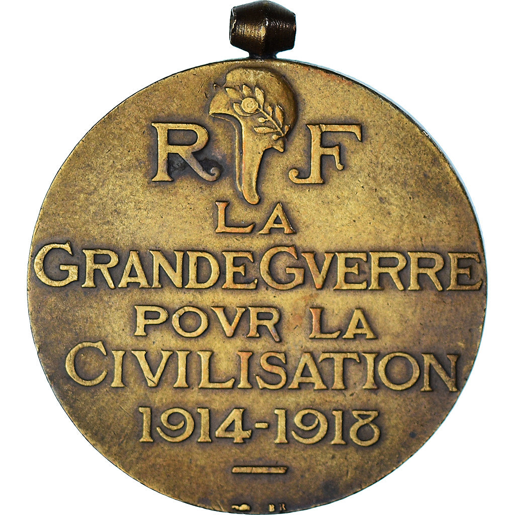 Frankreich, La Grande Guerre pour la Civilisation, Medaille, 1914-1918, Very