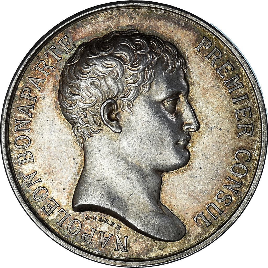 França, Token, Napoléon Bonaparte, Comité des Notaires, 1840, Barre, MS(63)