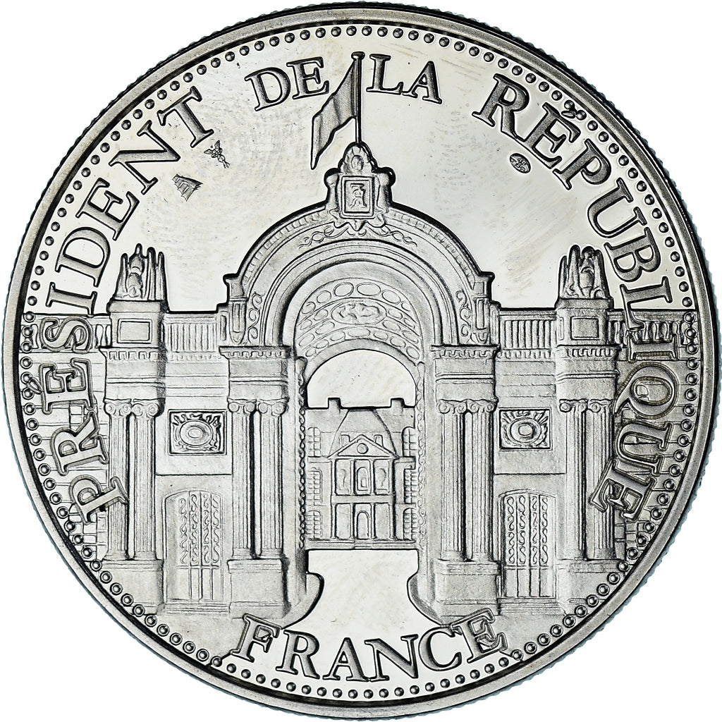 Francia, medalla, Charles De Gaulle, Président, Politics, FDC, Cobre - níquel