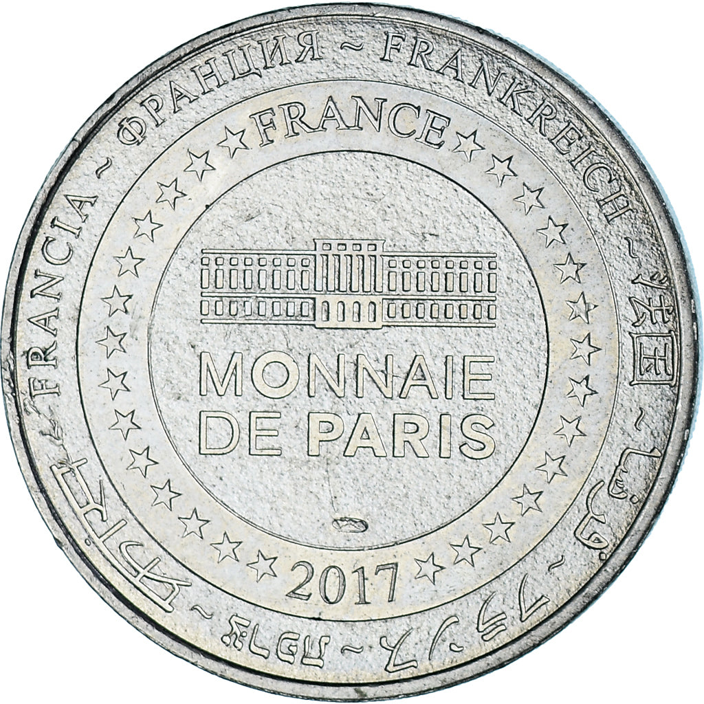 Francia, ficha, Touristic token, Monnaie de Paris, 2017, MDP, SPL-, Cupro Nickel