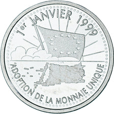 France, Europa, 10 Euro, 1999, Utrecht, ESSAI, MS(65-70), Silver