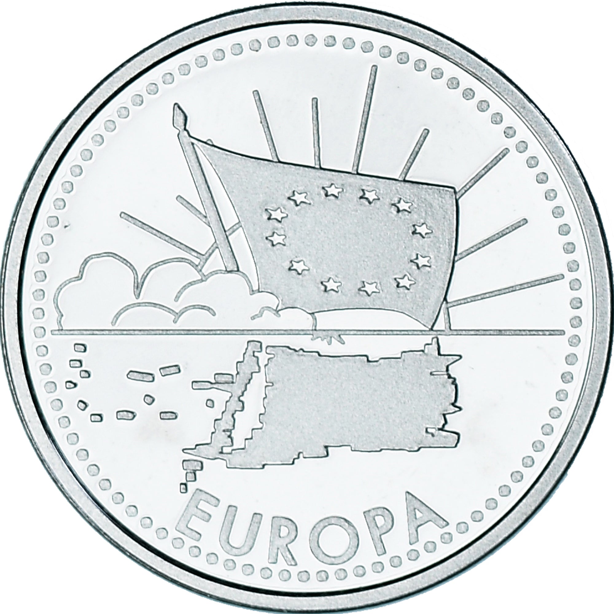 France, Medal, 1997, 10 Euro Essai, Europa, MS(65-70), Silver