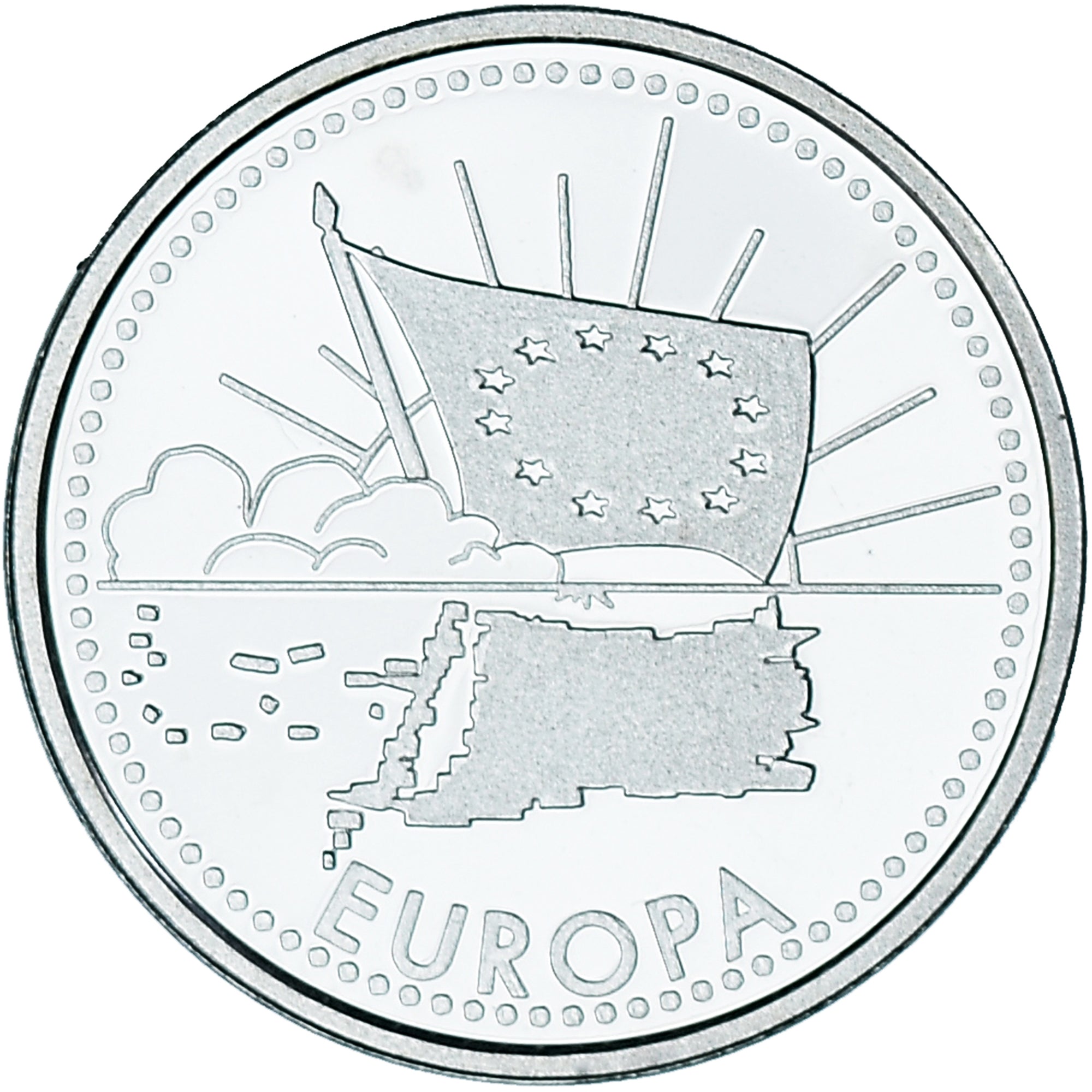 France, Medal, 1997, 10 Euro Essai, Europa, MS(65-70), Silver