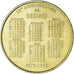 France, Token, 20e anniversaire de SEDAO, 1998, MDP, AU(55-58), Copper-nickel
