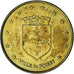Francia, Euro, Euro des villes, 1998, Poissy, MBC+, Cupro-aluminium-nickel