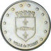 Francia, 2 Euro, Euro des villes, 1998, Poissy, SPL-, Rame-nichel