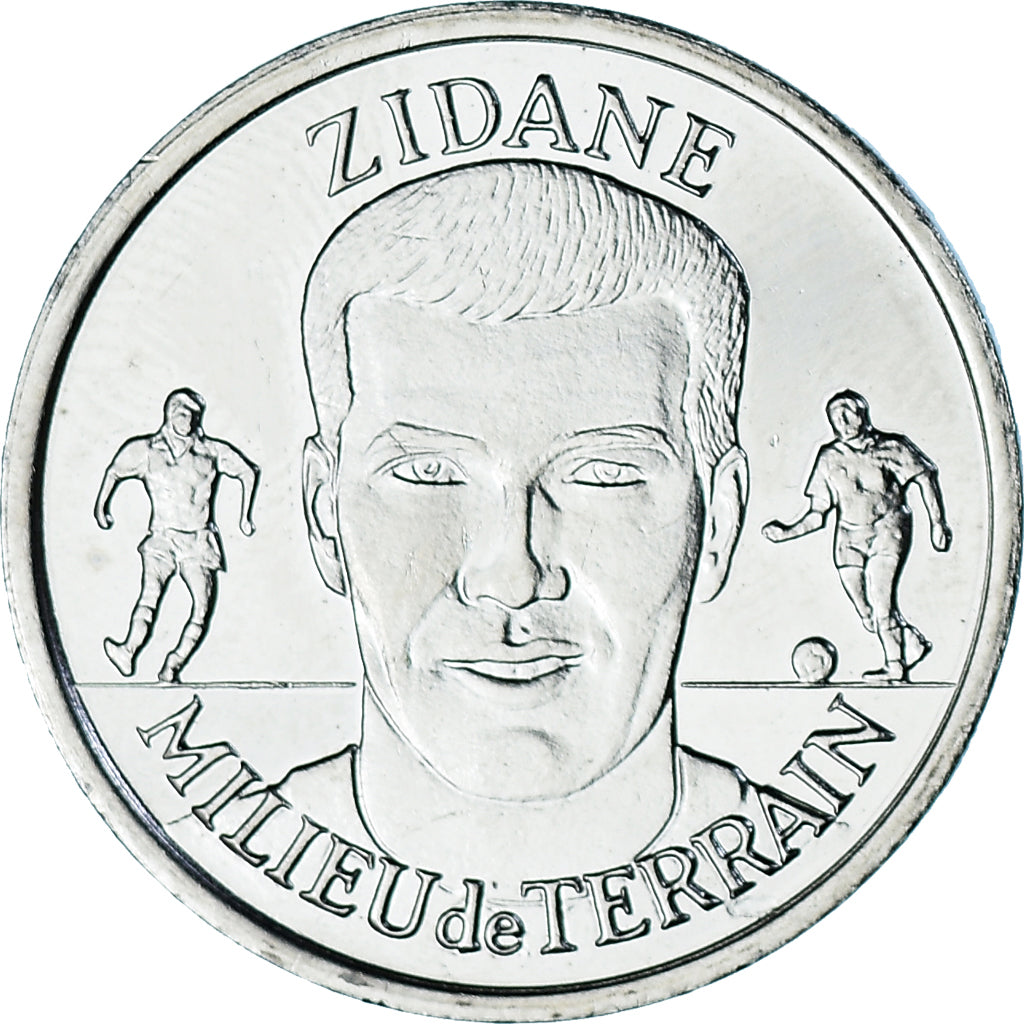 France, Token, Équipe de France de Football, Zidane, Milieu de terrain, Sport