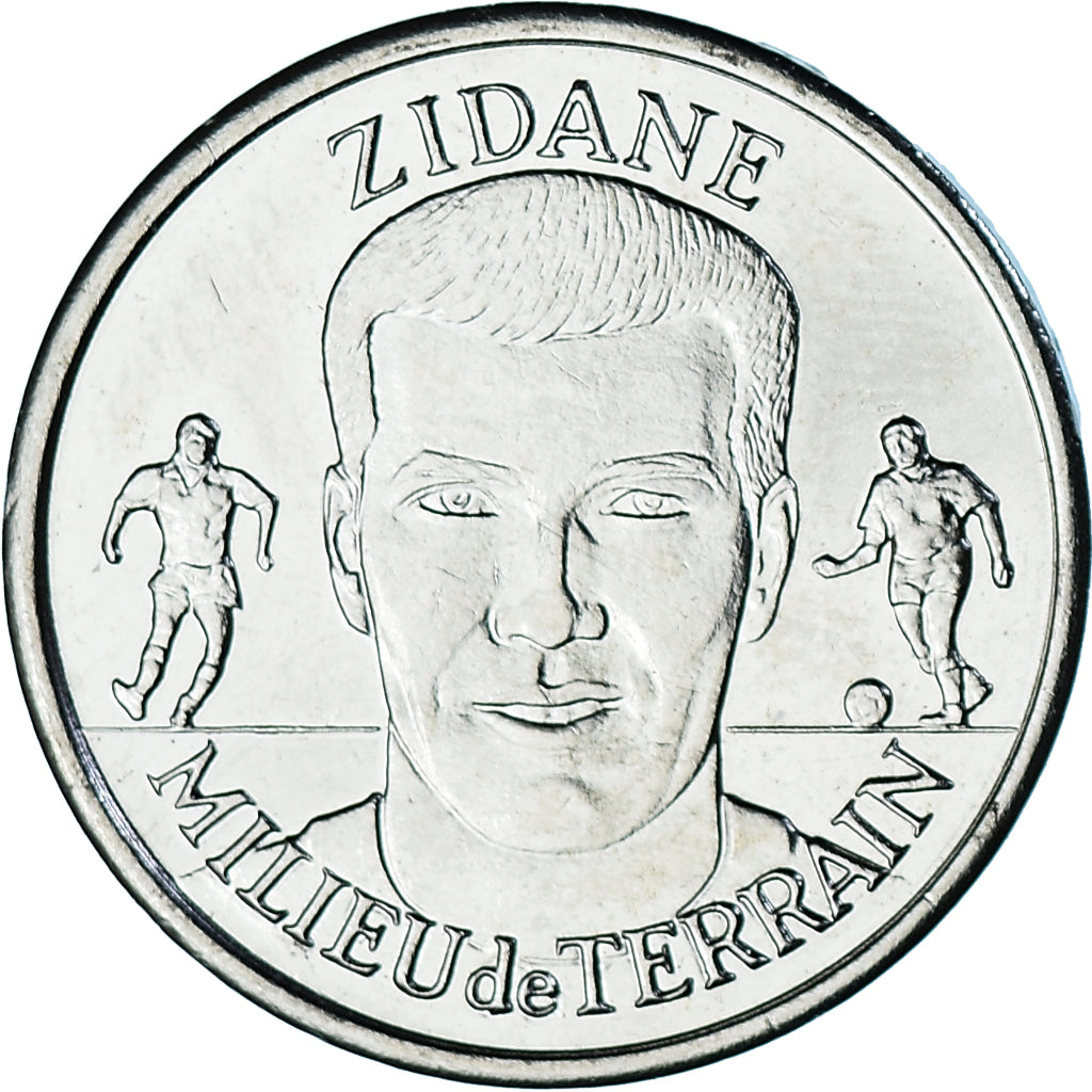 Frankrijk, Token, Équipe de France de Football, Zidane, Milieu de terrain