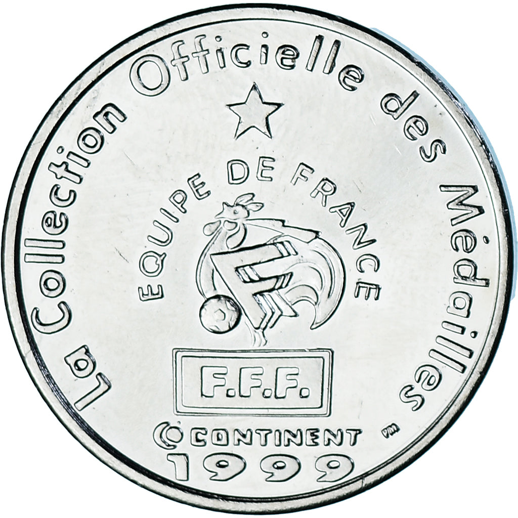 Francia, zeton, Football, Patrick Vieira, Sport, 1999, SC, Níquel