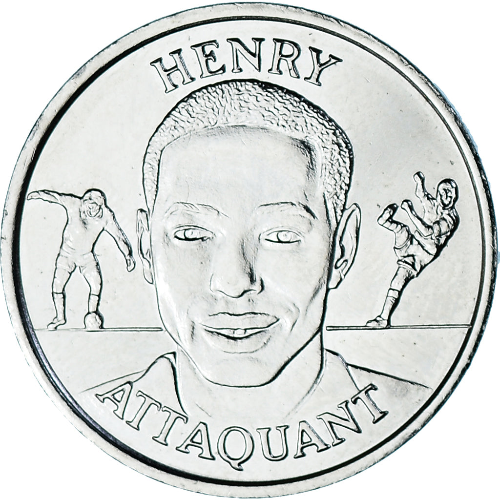 Frankrijk, Token, Football, Thierry Henry, Attaquant, Sport, 1999, ZF+, Nickel