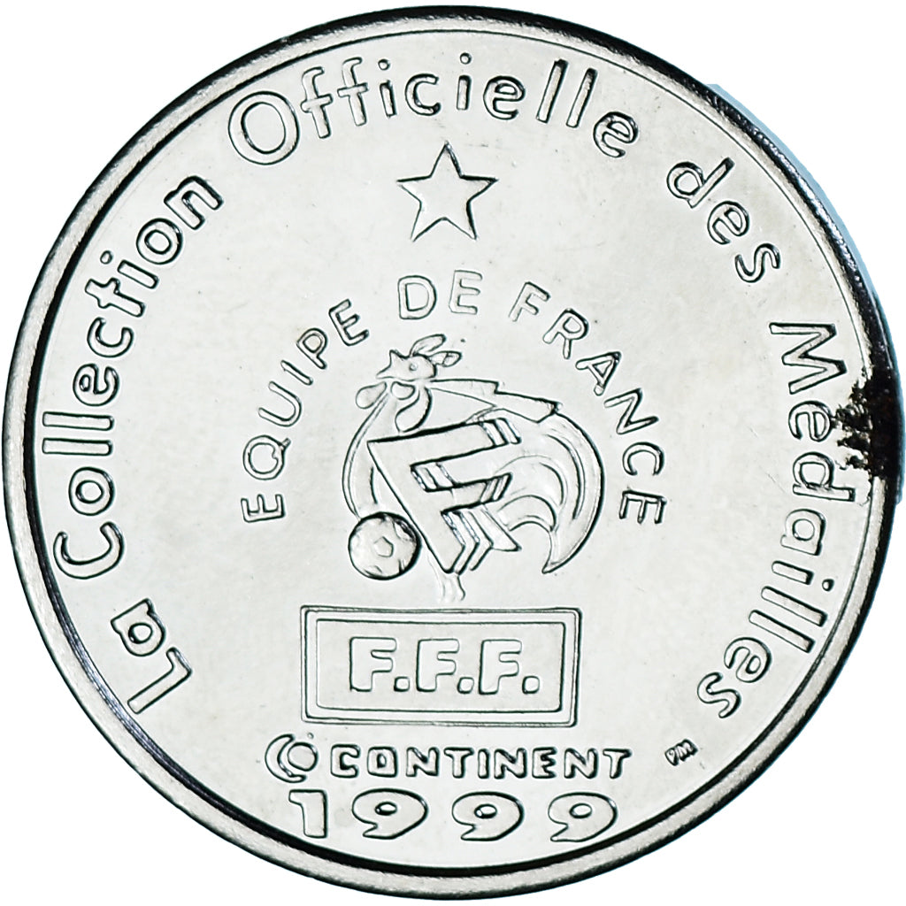 Frankrijk, Token, Football, Thierry Henry, Attaquant, Sport, 1999, ZF+, Nickel