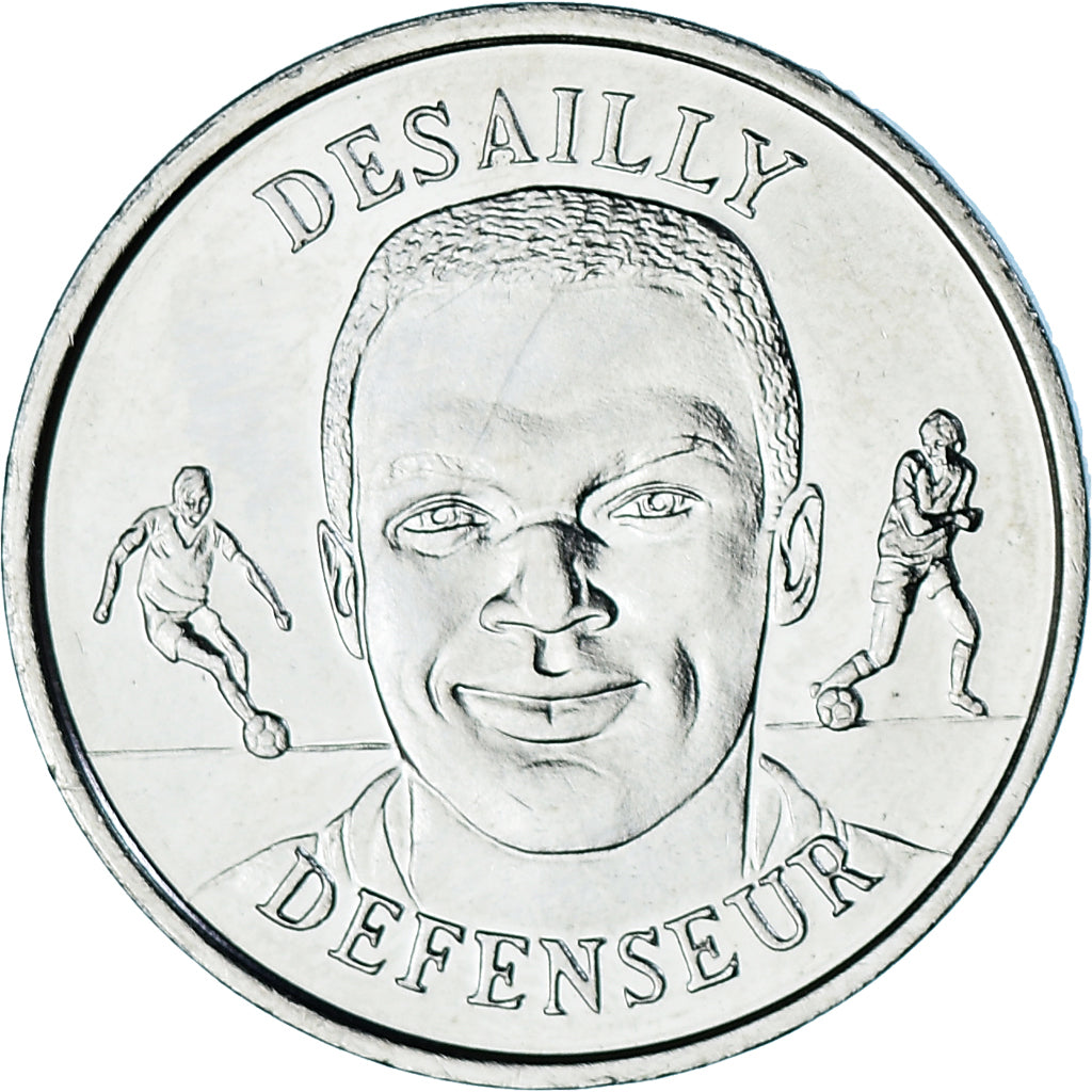 Francja, Token, Football, Marcel Desailly, Défenseur, Sport, 1999, MS(63)