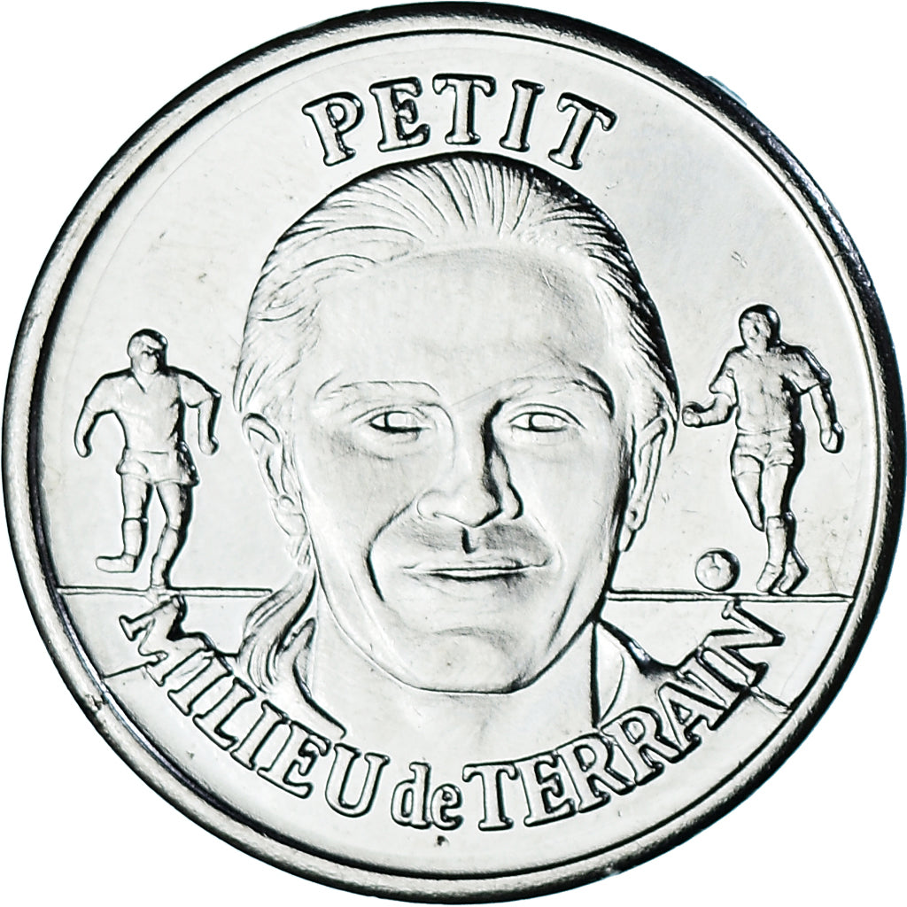 France, Token, Football, Emmanuel Petit, Sport, 1999, AU(50-53), Nickel