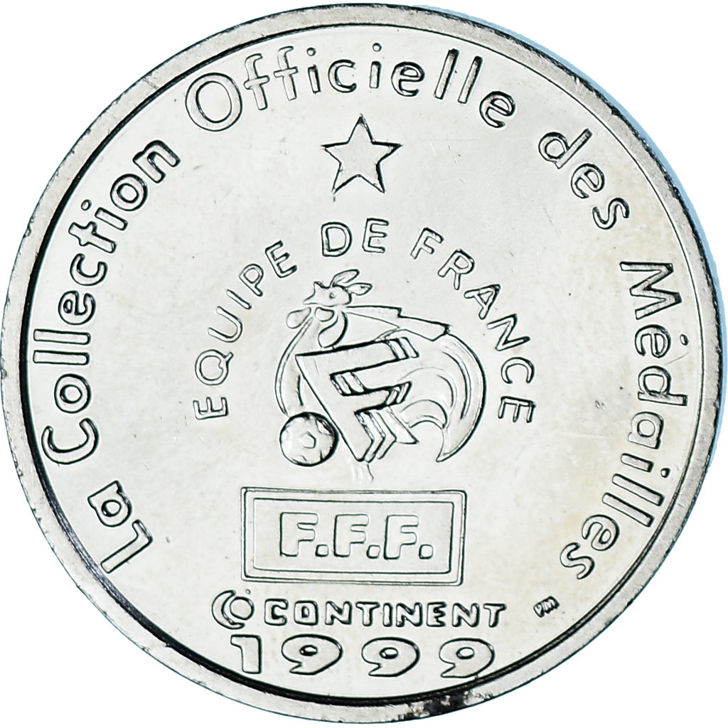 France, Token, Football, Patrick Vieira, Sport, 1999, AU(55-58), Nickel