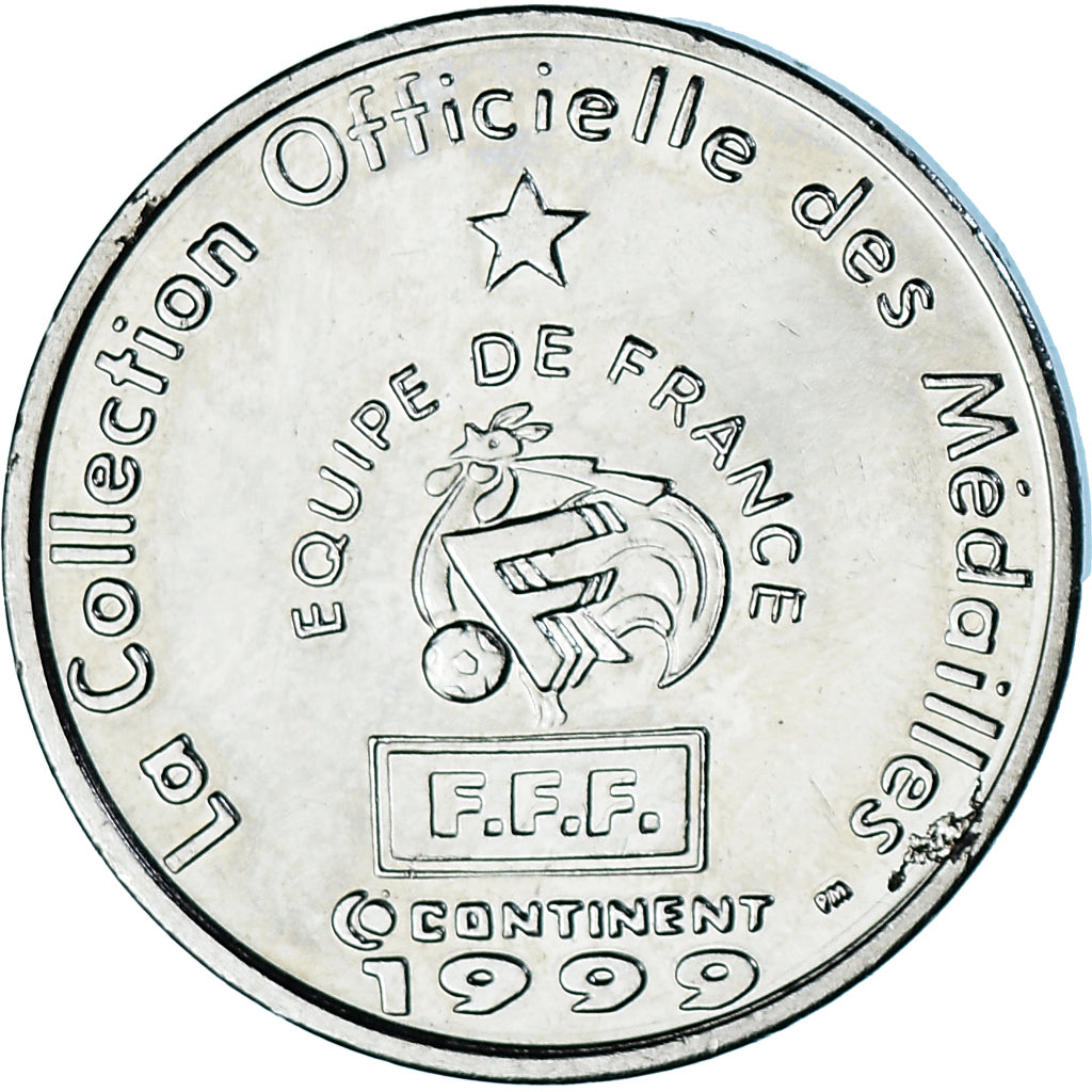 France, Jeton, Football, Christophe Dugarry, Sport, 1999, SUP, Nickel