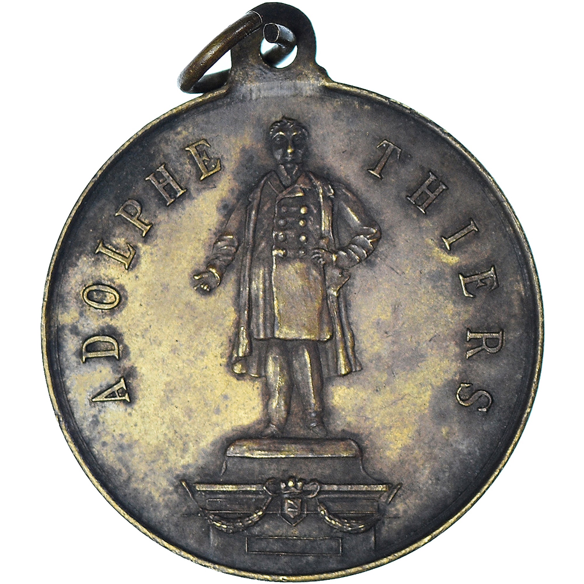France, Medal, Inauguration de la Statue de Adolphe Thiers, Nancy, 1879