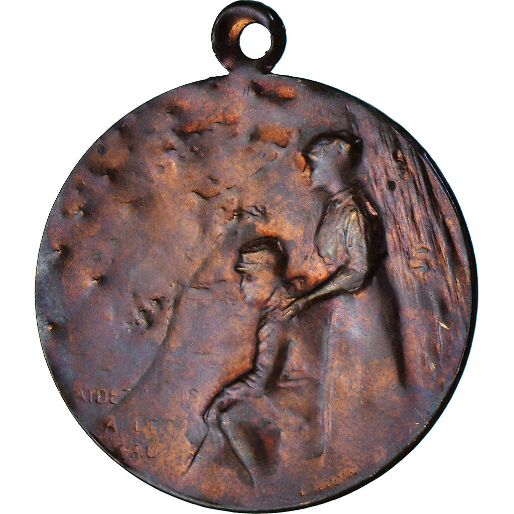 Francja, medal, Troisième République, Aidez-nous à les Sauver, WAR, Lalique