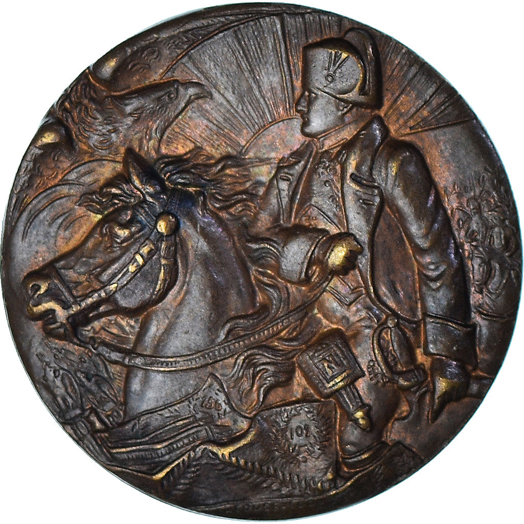 France, Medal, Napoléon Ier, Jacques Edouard Gatteaux, AU(55-58), Copper